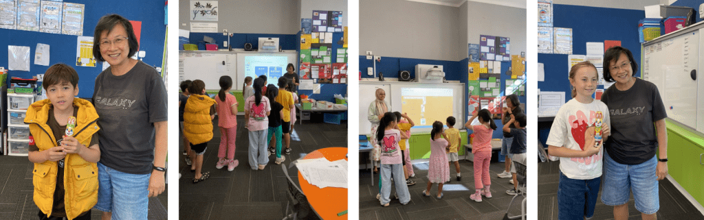 Children celebrating easter 2026 at pistachio mandarin